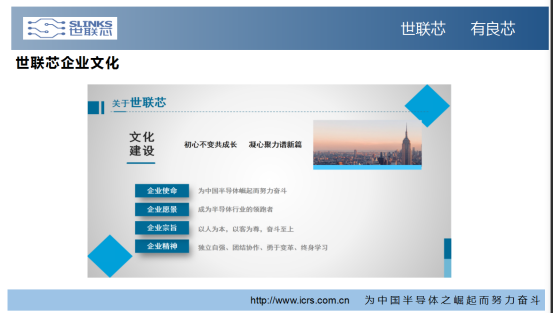 世联芯公司的企业文化