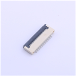 Kinghelm 0.5mm Pitch FPC FFC Connector 22P Height 2mm Front Flip Bottom Contact SMT FPC Connector--KH-FG0.5-H2.0-22PIN
