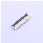 FFC/FPC Connector, 1mm Pitch, 14p, KH-FG1.0-H2.0-14PIN