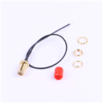 RF Cable Assemblies,SMA Female Cable,SMA Wire,RG1.13,Black Color,180mm,KH-122-SMA-180