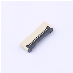 Kinghelm FPC Connector 0.5mm Pitch Flip Cover Horizontal Bottom Connection KH-FG0.5-H2.0-22P-SMT