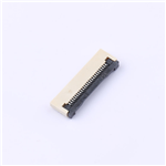 Kinghelm FPC Connector 0.5mm Pitch Flip Cover Horizontal Bottom Connection KH-FG0.5-H2.0-25P-SMT