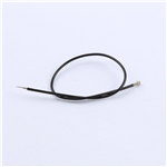 Kinghelm 4th Generation IPEX Single-ended Jumper RG1.13, Black Wire, Length 150mm--KHA-(RG1.13)-TX150-IPEX4-221