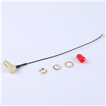 Kinghelm SMA Female to First-Generation IPEX RG081 Black Cable--KH-SMAKW-IPEX-RG0.81-B120