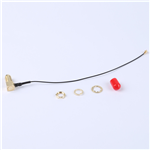Kinghelm SMA Female to First-Generation IPEX RG081 Black Cable--KH-SMAKW-IPEX-RG0.81-B140