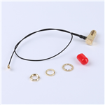 Kinghelm SMA Female to First-Generation IPEX RG081 Black Cable--KH-SMAKW-IPEX-RG0.81-B250