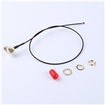 Kinghelm SMA Female to Fourth-Generation IPEX RG113 Black Cable--KH-SMAKW-IPEX4-RG1.13-B300