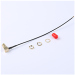 Kinghelm SMA Female to Fourth-Generation IPEX RG137 Black Cable--KH-SMAKW-IPEX4-RG1.37-B140