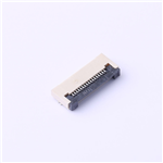 FFC/FPC Connector, 0.5mm Pitch, 17p, KH-FG0.5-H2.0-17PIN