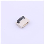 FPC Connector, 0.5mm Pitch, 6P, KH-FPC0.5-H2.0SMT-6P-QCHF