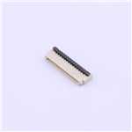 FPC Connector, 0.5mm Pitch, 14P, KH-FPC0.5-H1.0SMT-14P-QCHF