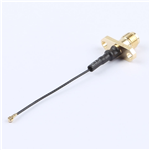 Kinghelm SMA Female to IPEX RG0.81 Black Wire 50mm KH-FL2SMAK-IPEX3-RG0.81-B50