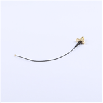 Kinghelm SMA Female to IPEX RG0.81 Black Wire 120mm KH-FL2SMAK-IPEX3-RG0.81-B120