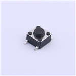 TE Connectivity 4-1437565-2 Substitute--Kinghelm Round Tactile Button Switch KH-6X6X4.3H-STM