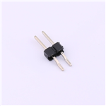 Pin Header Connector, 1x2P, 3A, KH-2.54PH-1X2P-L13.5-WT