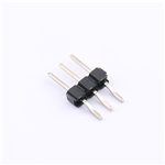 Pin Header Connector, 1x3P, 3A, KH-2.54PH-1X3P-L13.5-WT