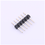 Pin Header Connector, 1x6P, 3A, KH-2.54PH-1X6P-L13.5-WT