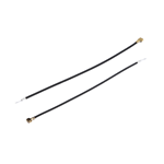 Kinghelm 4th Generation IPEX Single-ended Jumper RG0.81 Black Wire, Length 60mm--KHA-(RG0.81)-TX60-IPEX4-221