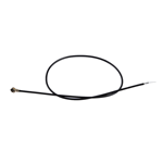 Kinghelm 4th Generation IPEX Single-ended Jumper RG0.81 Black Wire, Length150mm--KHA-(RG0.81)-TX150-IPEX4-221