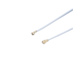 IPEX4 Cable,RG0.81 IPEX4 Dual-Head Jumper Wire,White Color,140mm,KH-IPEX4-IPEX4-RG0.81-WH140