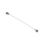 IPEX Cable,RG1.13 IPEX Dual-Head Jumper Wire,White Color,50mm,KH-IPEX-IPEX-RG1.13-WH50