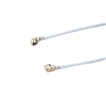 IPEX Cable,RG1.13 IPEX Dual-Head Jumper Wire,White Color,180mm,KH-IPEX-IPEX-RG1.13-WH180