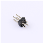 Pin Header Connector, 2x2P, 3A, KH-2.54PH180-2X2P-L11.5