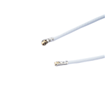 IPEX4 Cable,RG1.13 IPEX4 Dual-Head Jumper Wire,White Color,140mm,KH-IPEX4-IPEX4-RG1.13-WH140