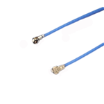 IPEX4 Cable,RG0.81 IPEX4 Dual-Head Jumper Wire,Blue Color,180mm,KH-IPEX4-IPEX4-RG0.81-BU180