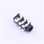 Audio Jack Connector, 3.5mm, KH-PJ-313D-6P-SMT