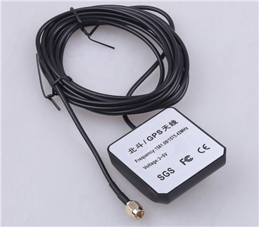 Positioning Antenna, GPS1575.42 MHz, BD1561.098+2.046 MHz, KH-GPSBD5056SMA-3M