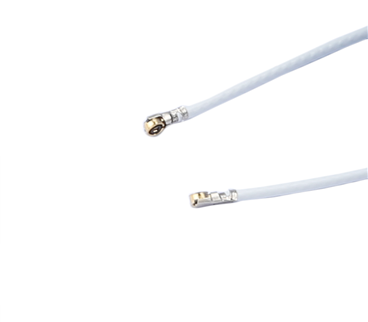 IPEX4 Cable,RG1.13 IPEX4 Dual-Head Jumper Wire,White Color,140mm,KH-IPEX4-IPEX4-RG1.13-WH140